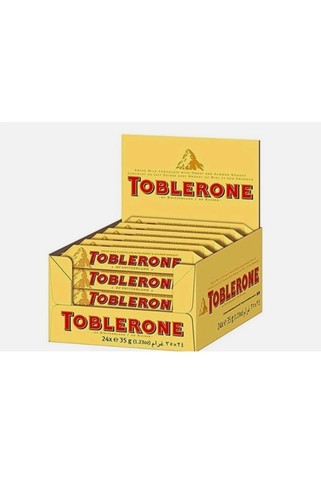 Toblerone milk chocolate bars - toblerone,