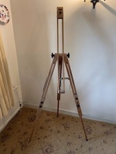Vintage Windsor & Newton Studio, Wooden Folding Easel. Good Condition, Used.