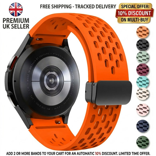 Magnetic silicone watch strap - magnetic,