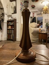 Mid Century Teak Table Lamp