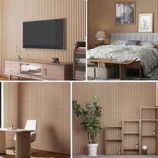 Acoustic mdf slat wood - mdf,