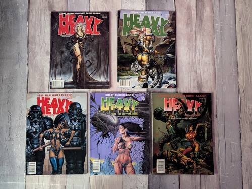 Heavy metal magazine - metal, bundle