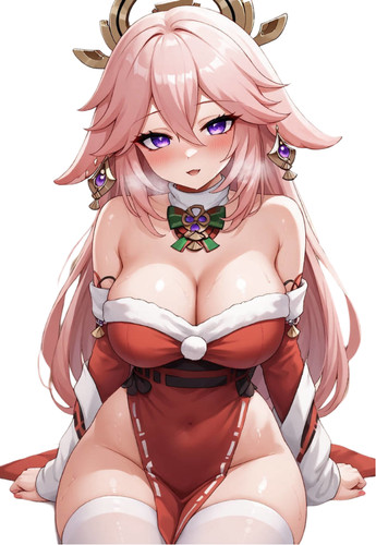 Yae miko genshin impact waifu - yae,