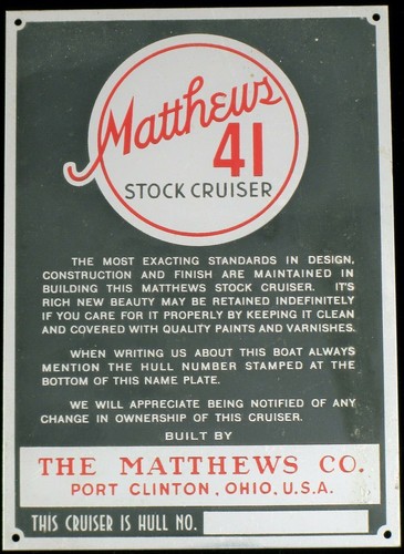 Vtg matthews company port - matthews,
