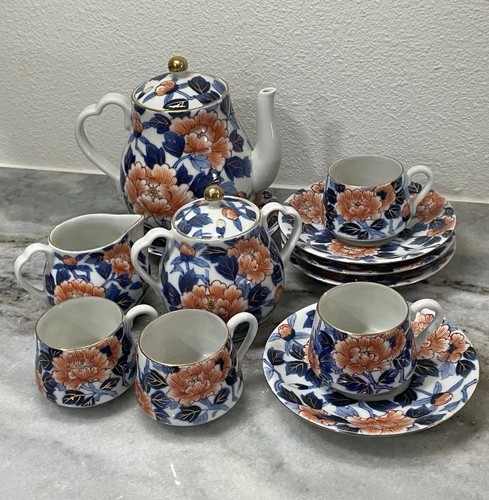 Japanese arita imari tea - japanese,