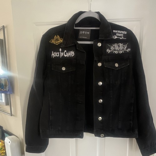 Battle jacket vest black - , long