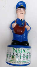 Postman Pat donation collecting box for NSPCC used but in good condition