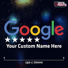 2 x CUSTOM GOOGLE PERSONALISED