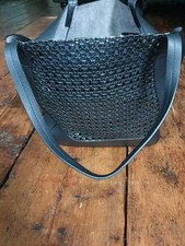 Large Black Matalan Tote/Work Bag, Inner Removable Pocket, 46 x 32cm, VGC