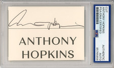 SIGNED Anthony Hopkins PERFECT