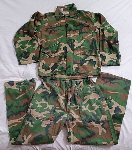 Ranger woodland camo shirt - ranger,