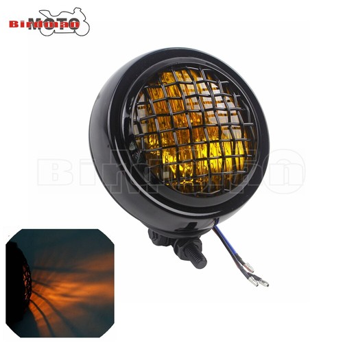 Black retro motorcycle - black,