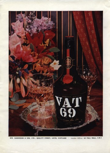 Original 1956 advert for - , vat