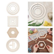 Gear Shape Weaving Loom Set