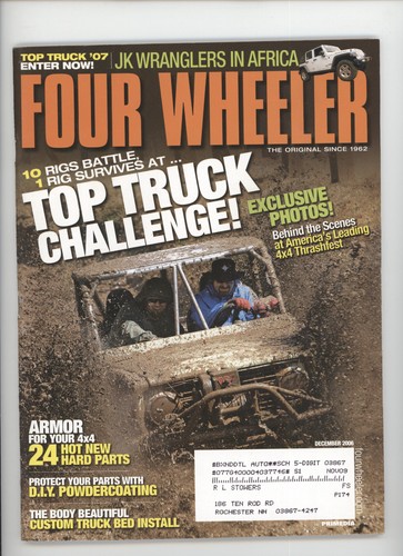Four wheeler december - wheeler,