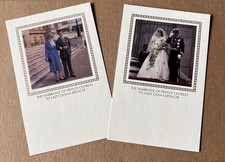 2x Royal Wedding Postcards