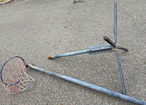 Netball post full - , size