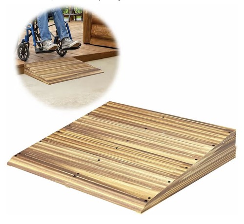 Wooden threshold ramp for - wooden,