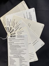 PADI Instructor Slates For Confined Water Diving 