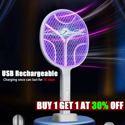 Electric fly zapper - electric, racket