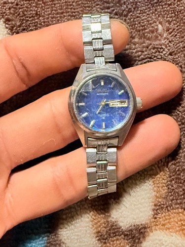 Seiko automatic watch blue - watch,