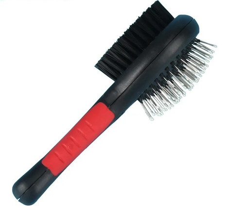 New pet grooming brush double - pet,