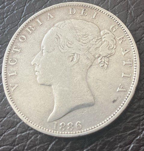 1886 great britain silver - great, britain,