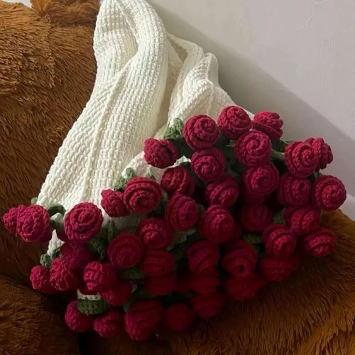 110cm rose bouquet - bouquet, blankets