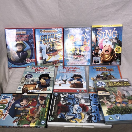 Lot children dvds - of,