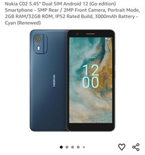 Nokia C02 Unlocked Mobile