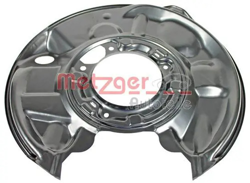 Brake disc cover - rear, axle