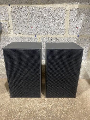 Black wired speakers ohm - black, 8