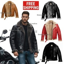 Mens B3 Raf Real Sheep Skin