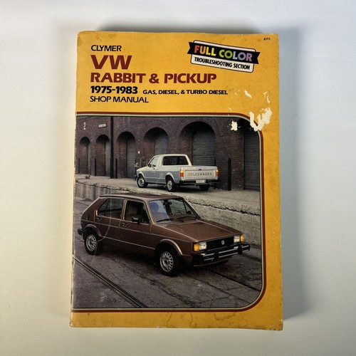 Clymer volkswagen rabbit - volkswagen,