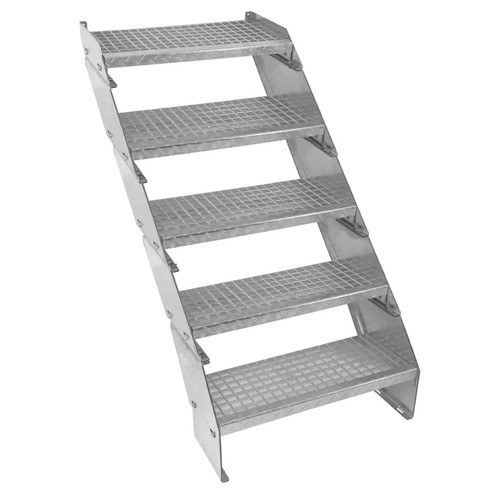 Metal staircase section - metal,
