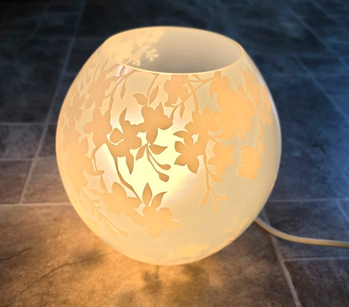 Ikea knubbig table - table, lamp