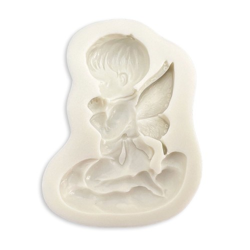 Praying angel cherub silicone - praying,