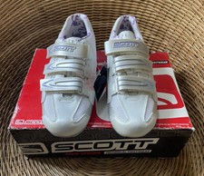 Scott Women’s White Road Comp Lady Bike Shoes Cycling Trainers UK 6.5 EU 40 NEW