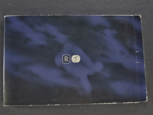 2000 2001 rolls royce - rolls, postcard