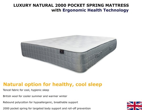 Natural mattress 2000 - mattress, pocket
