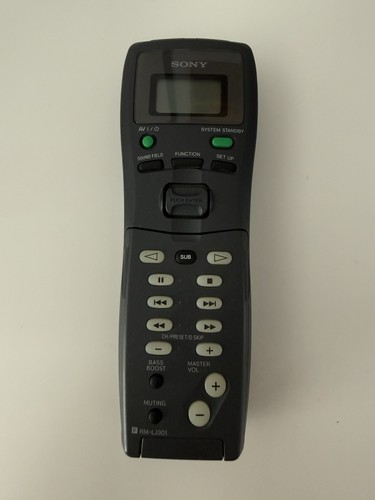 Sony lj301 audio system - rm-lj301,