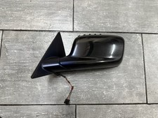 BMW 3 SERIES E46 COUPE CONVERTIBLE PASSENGER SIDE LEFT WING DOOR MIRROR BLACK OE
