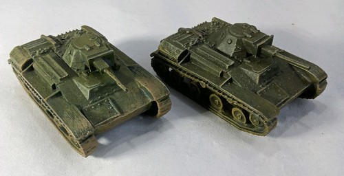 Pair well painted metal - pair, of