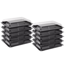 Large Black Catering Trays