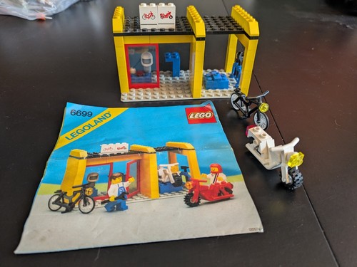 Lego town cycle - cycle, shop