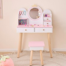 Toddler Vanity Table Chair Set
