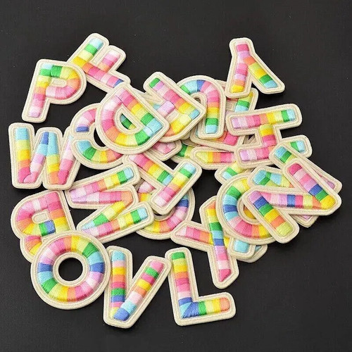 Multi colour letter - multi,