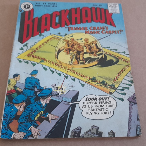 Blackhawk comic uk - no, 10,