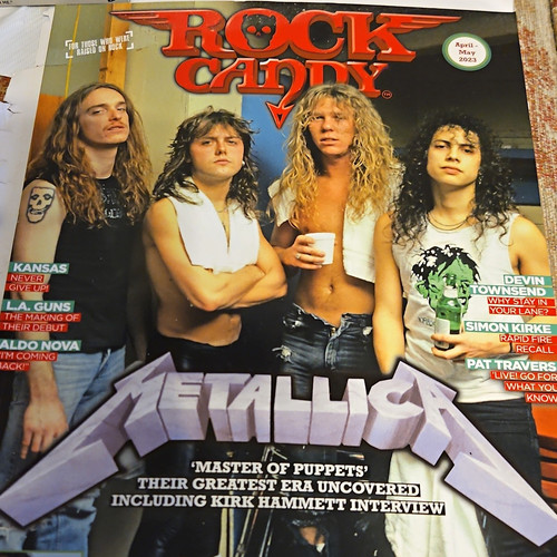 Rock candy magazine - rock, metallica