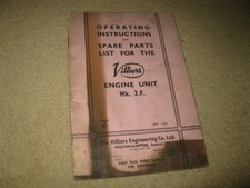 Villiers Motorcycle Engine